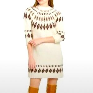 FAHERTY Alpaca Wool Sweater Dress • Small